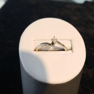 10k .08 engagement/ promise ring